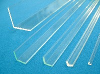 Clear Plastic 90º Angle Profile